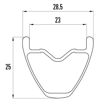 image of Whisky No.9 Goat Rim Profile